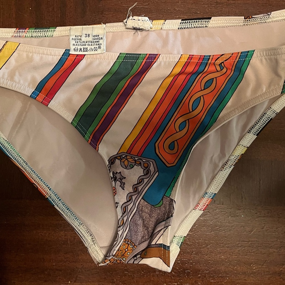 Authentic Hermes Concours D' Etriers bikini bottom